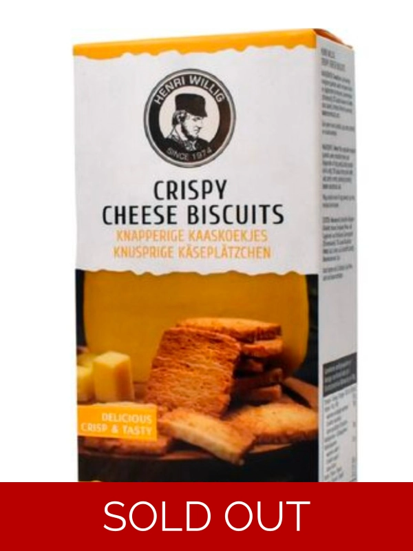 Henri Willig crispy cheese biscuits 芝士脆餅乾 70 gm